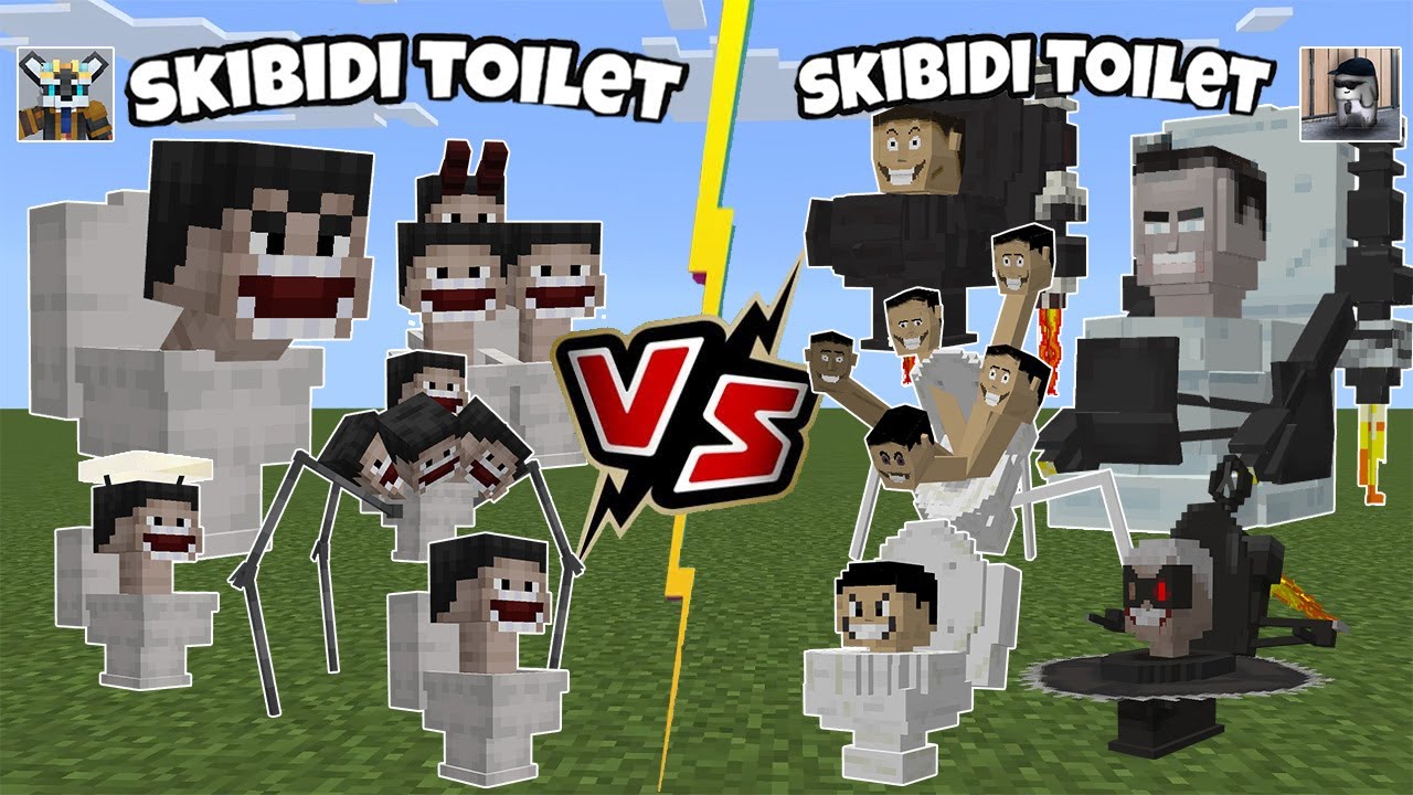 Skibidi Toilet War Minecraft APK